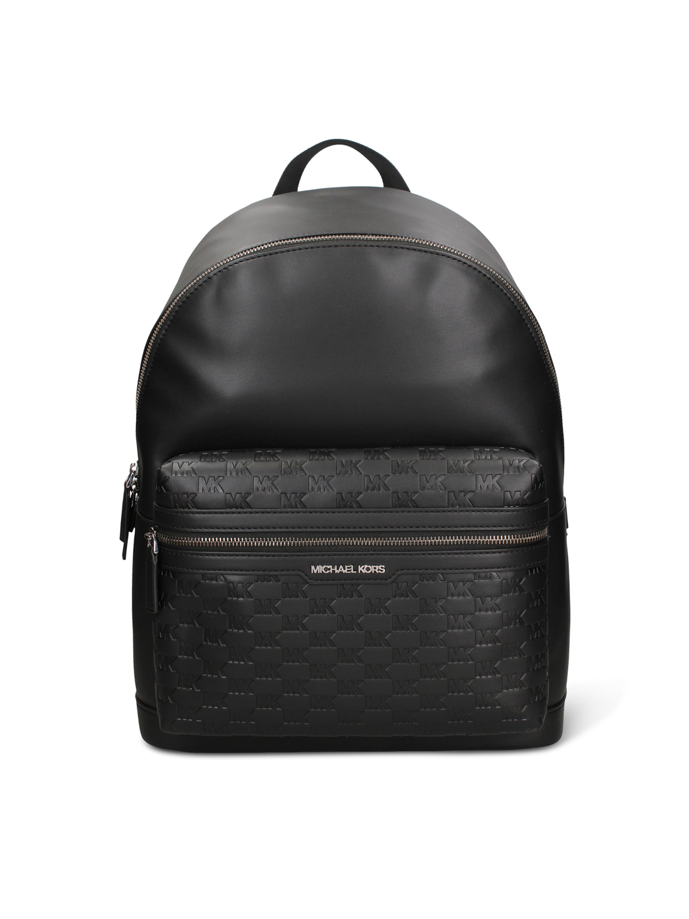Zaino 'Zaino Michael Kors Axton Plus ecopelle con zip uomo' di Michael Kors in nero: frontale