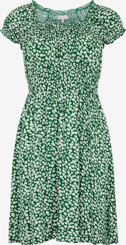 Apricot Summer Dress in Green: front