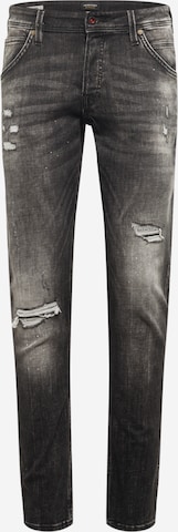 JACK & JONES Slimfit Jeans 'Glenn' in Schwarz: predná strana