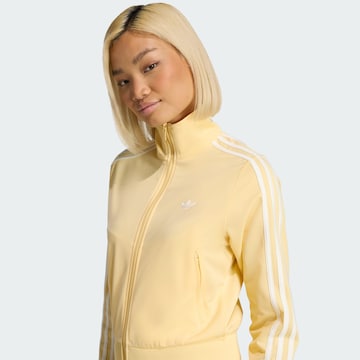 ADIDAS ORIGINALS Sweatvest 'Firebird Classic' in Geel