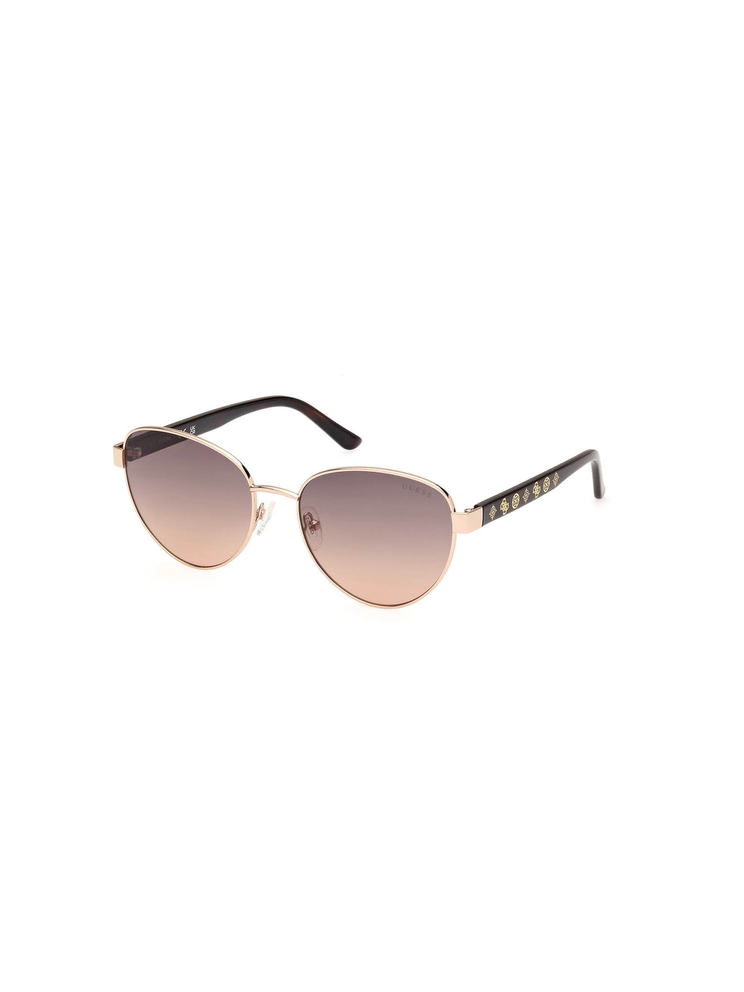 GUESS Sunglasses in Gold: front