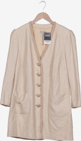 Elegance Paris Jacket & Coat in 4XL in Beige: front