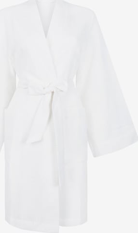 Hunkemöller Kratek kopalni plašč | bela barva: sprednja stran
