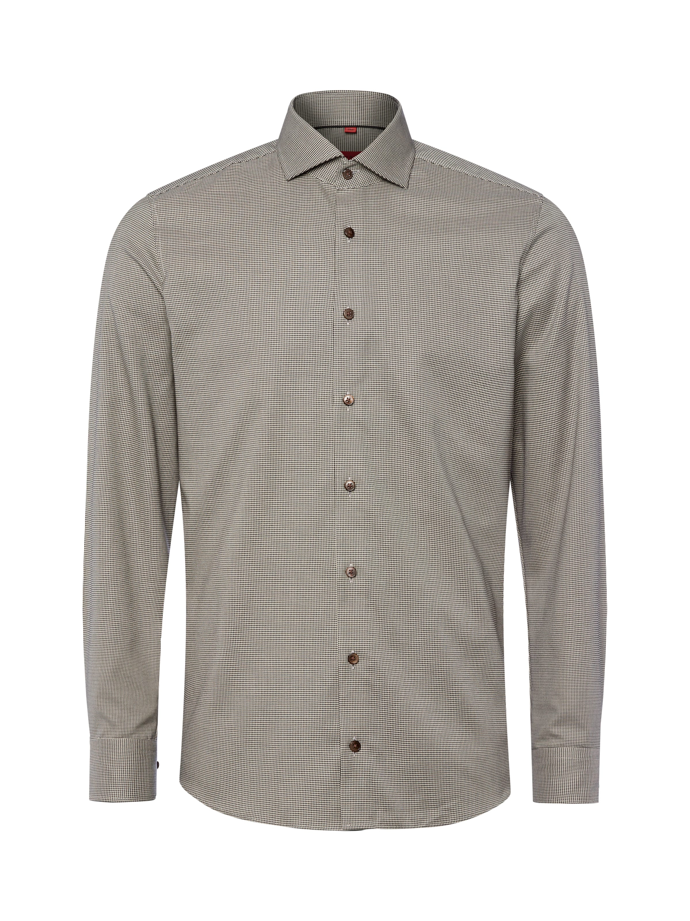 Finshley & Harding Business Shirt in Beige: front