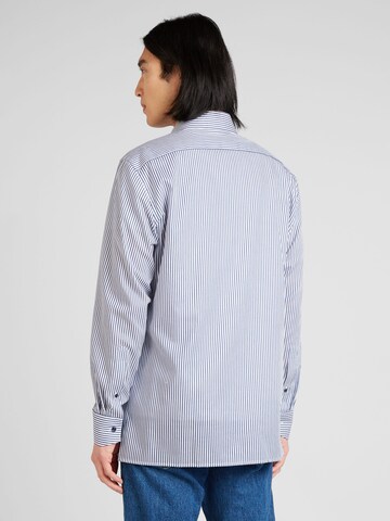 OLYMP - Ajuste regular Camisa de negocios en azul