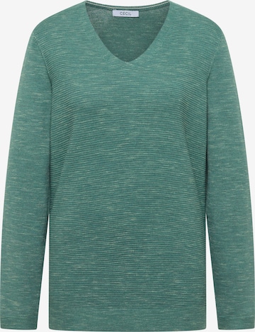 STREET ONE Pullover in Grün: Vorderseite