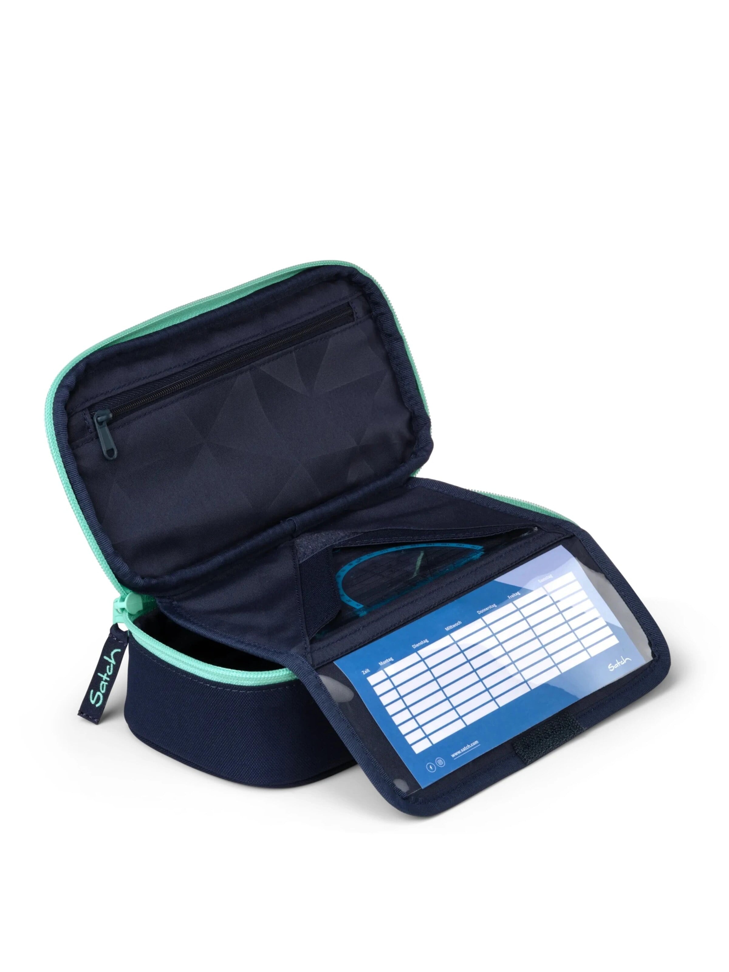 Satch Tasche 'Federmäppchen Schlamperbox'‌‌‌‌‌‌ in Grün