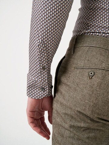 DESOTO Slim Fit Hemd in Grau