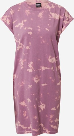 Urban Classics Dress in Purple: front