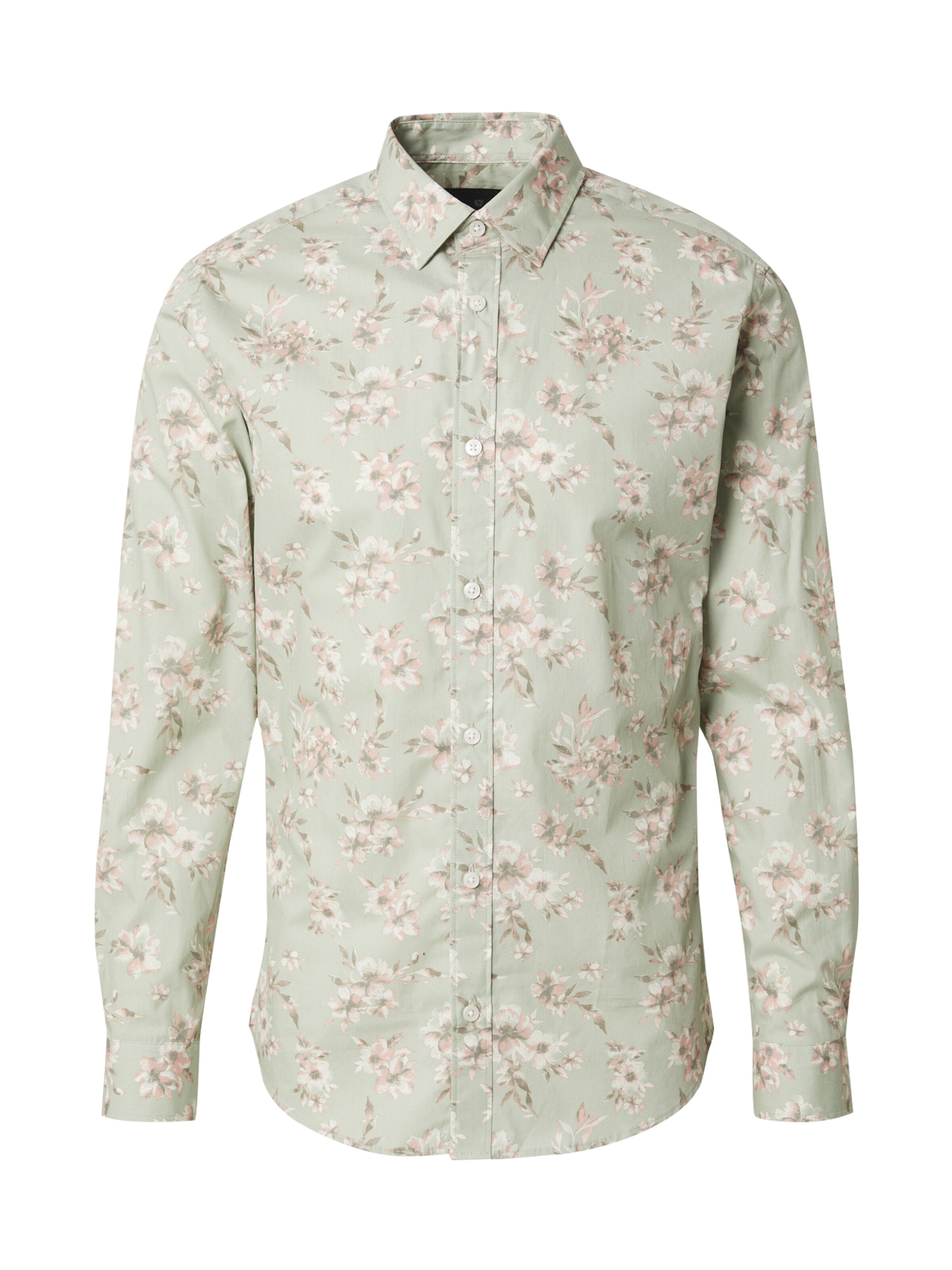 Slim fit Camicia 'JPRBLAMonaco' di Jack & Jones Premium in verde: frontale