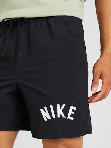 NIKE Regular Sportbroek 'SWOOSH' in Zwart