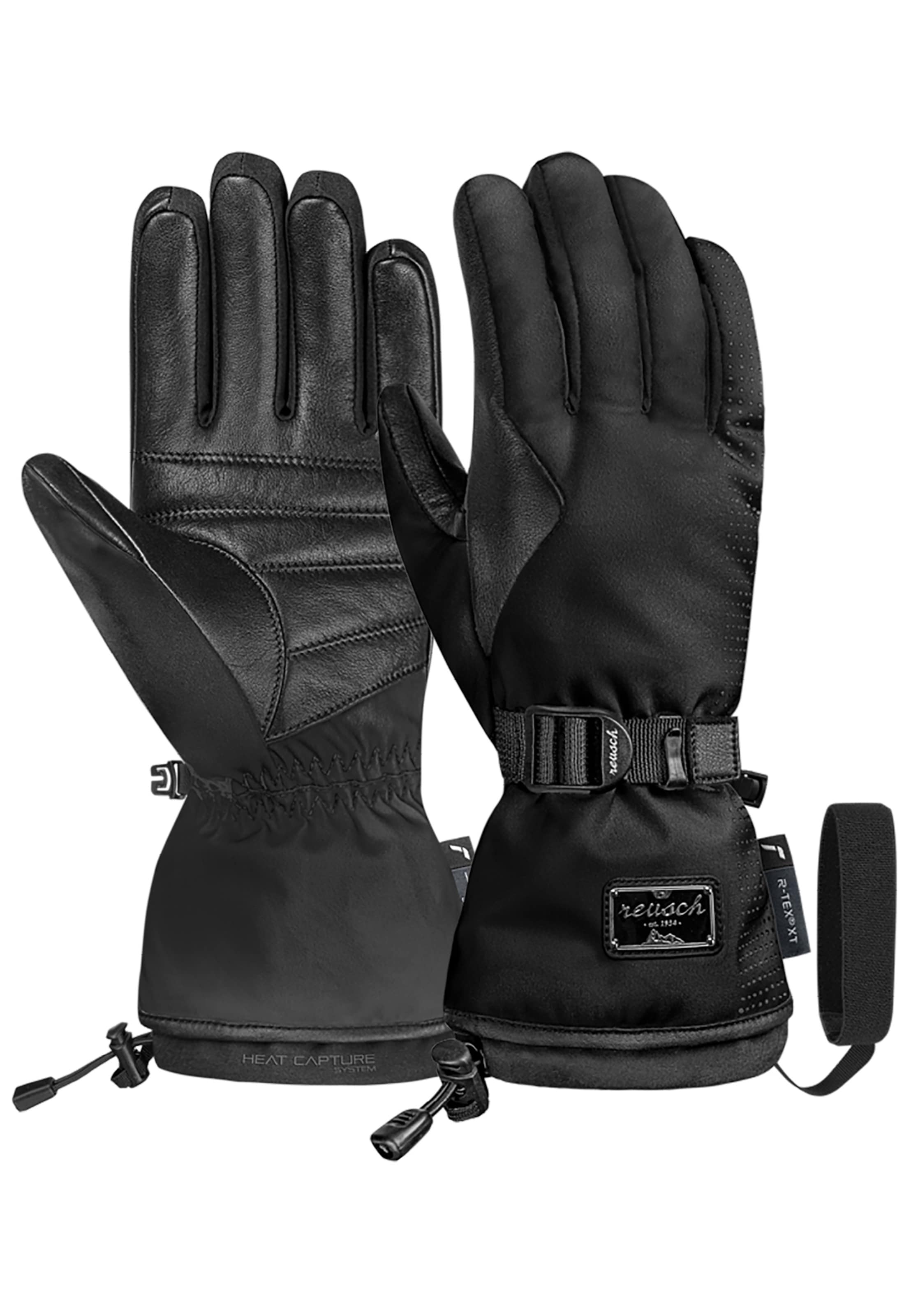 REUSCH Sports gloves 'Hope R-TEX® XT' in Black: front