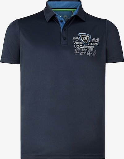 Jan Vanderstorm Shirt ' Teppo ' in de kleur Donkerblauw, Productweergave