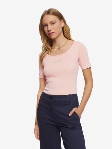 ESPRIT Shirt in Roze: voorkant