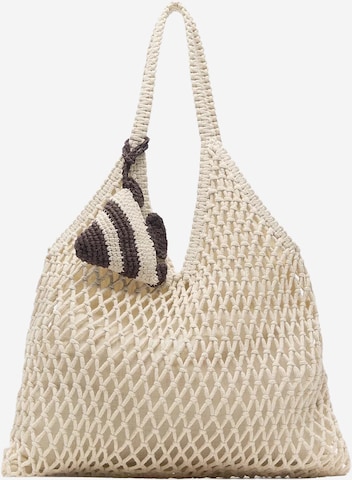 Pull&Bear Ostoskassi värissä beige: etupuoli