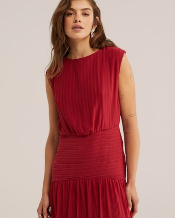 WE Fashion Avondjurk in Rood