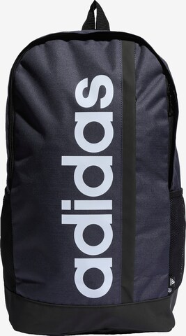 Sac à dos de sport 'Essentials Linear' ADIDAS SPORTSWEAR en bleu : devant