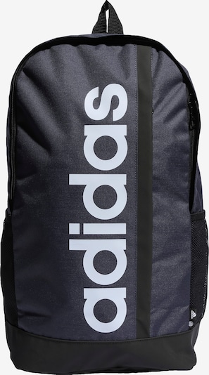 ADIDAS SPORTSWEAR Sac à dos de sport 'Essentials Linear' en bleu clair / noir / blanc, Vue avec produit