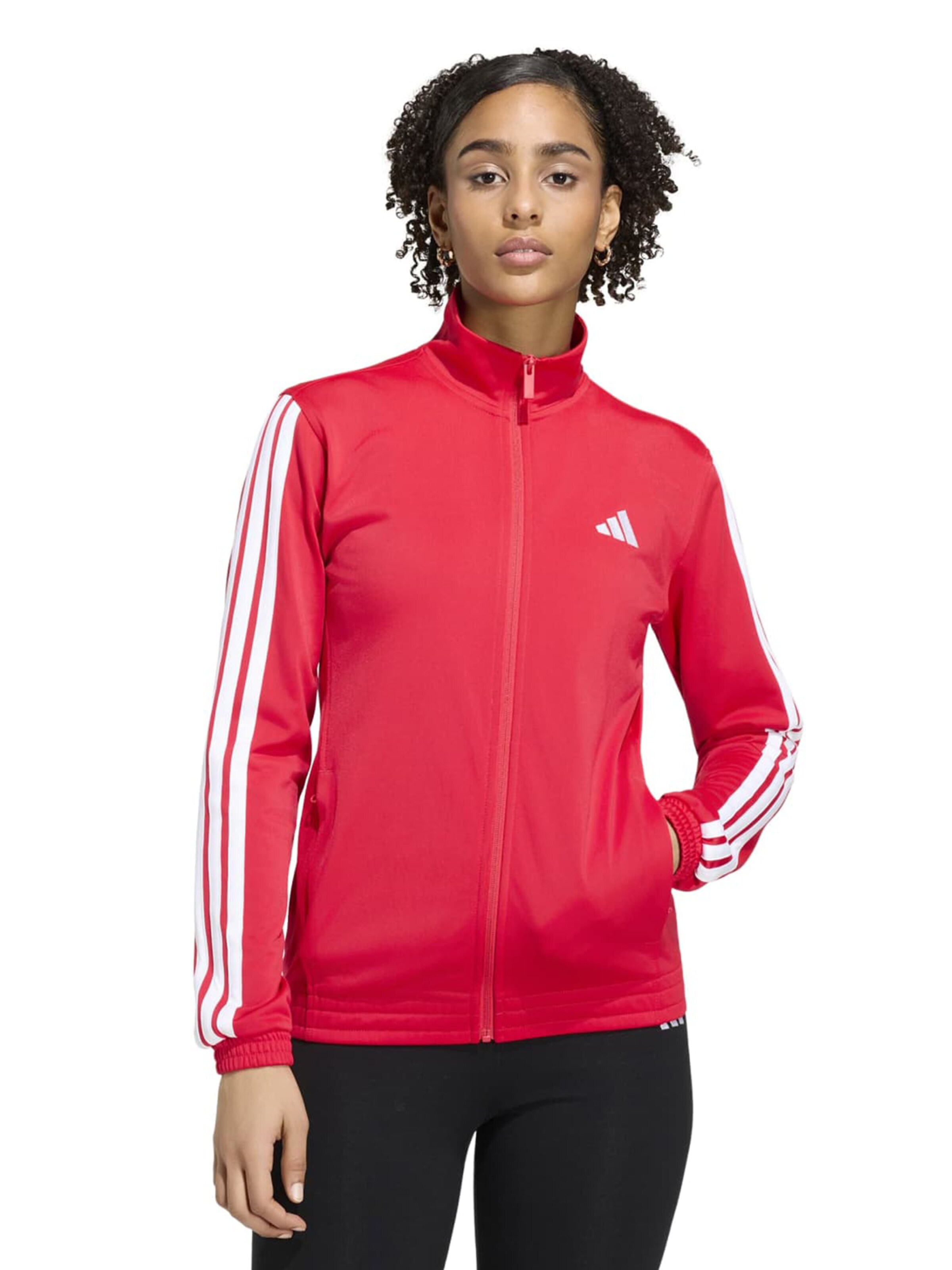 Jachetă de trening 'TRIC' de la ADIDAS SPORTSWEAR pe roșu: față