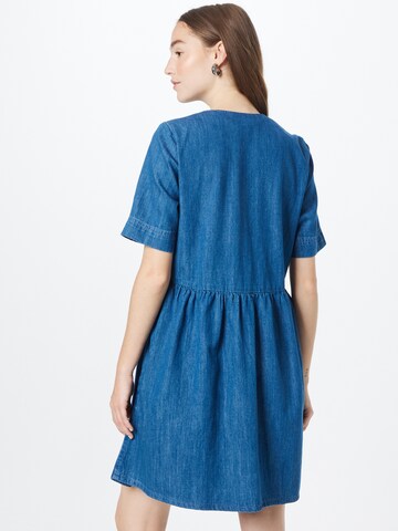 Monki Skjortklänning i blå