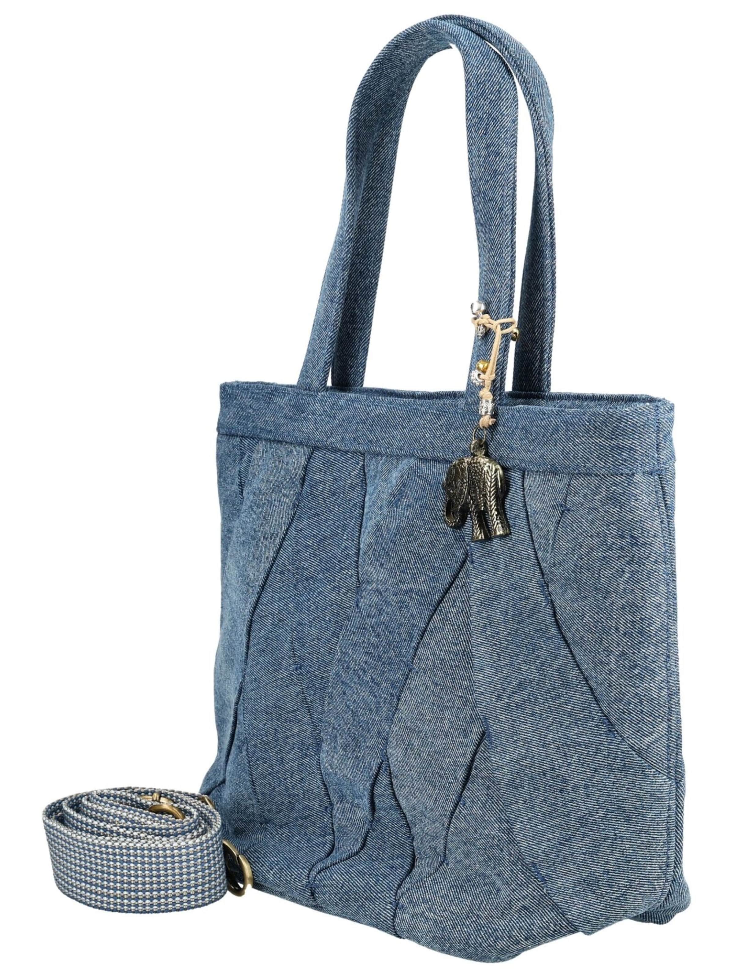 ANOKHI Shopper in Blau
