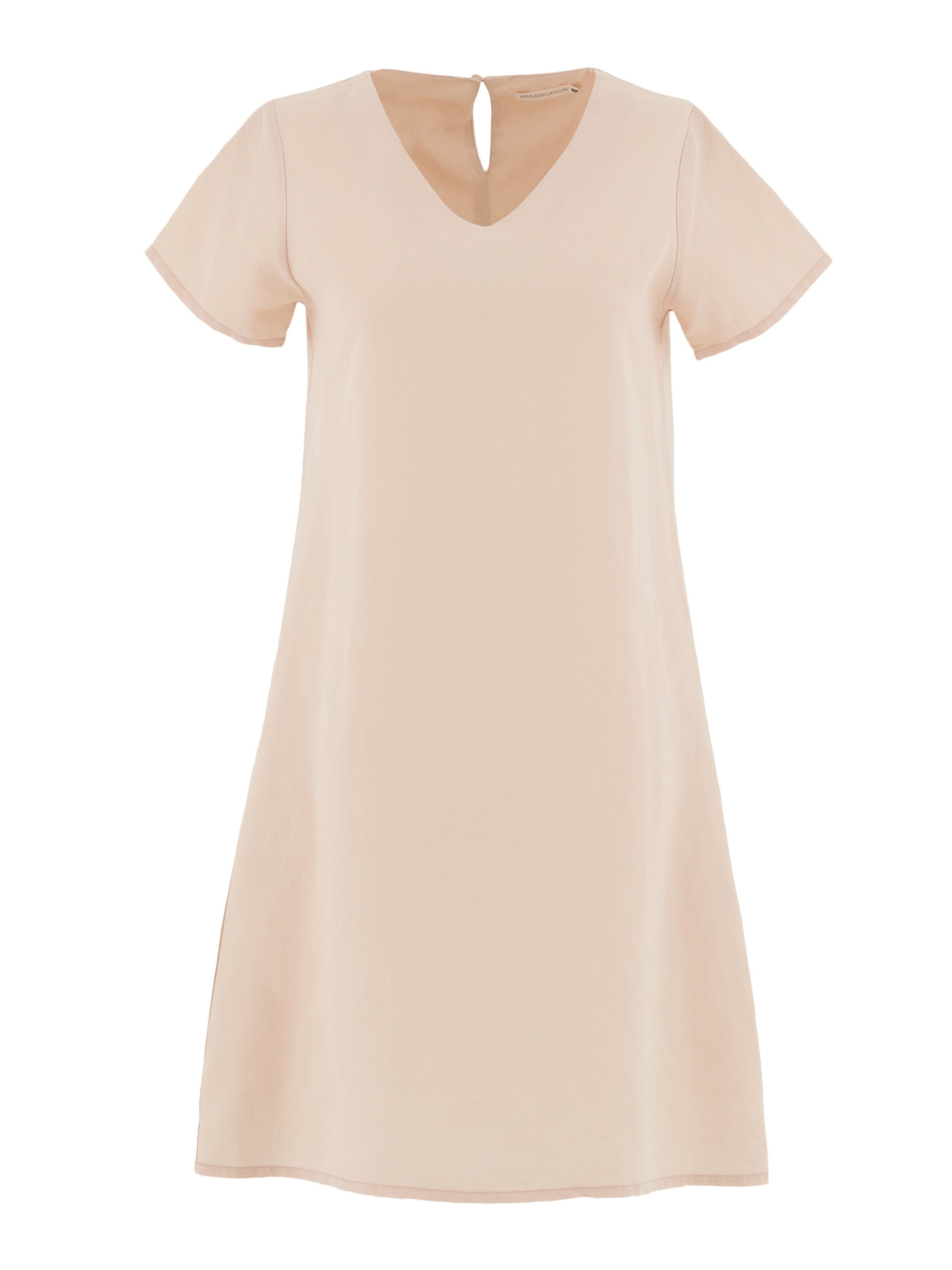 Organication Kleid in Beige: Vorderseite