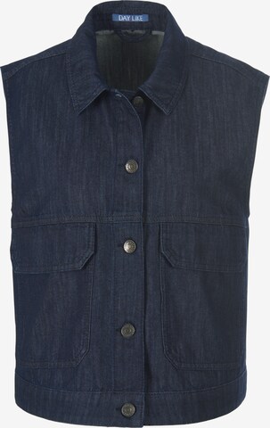 DAY.LIKE Vest in Blue: front