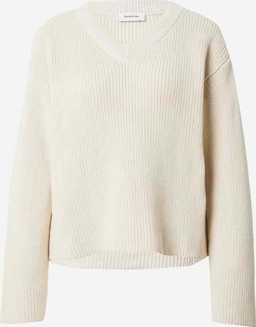 modström Pullover 'Galen' in Beige: predná strana