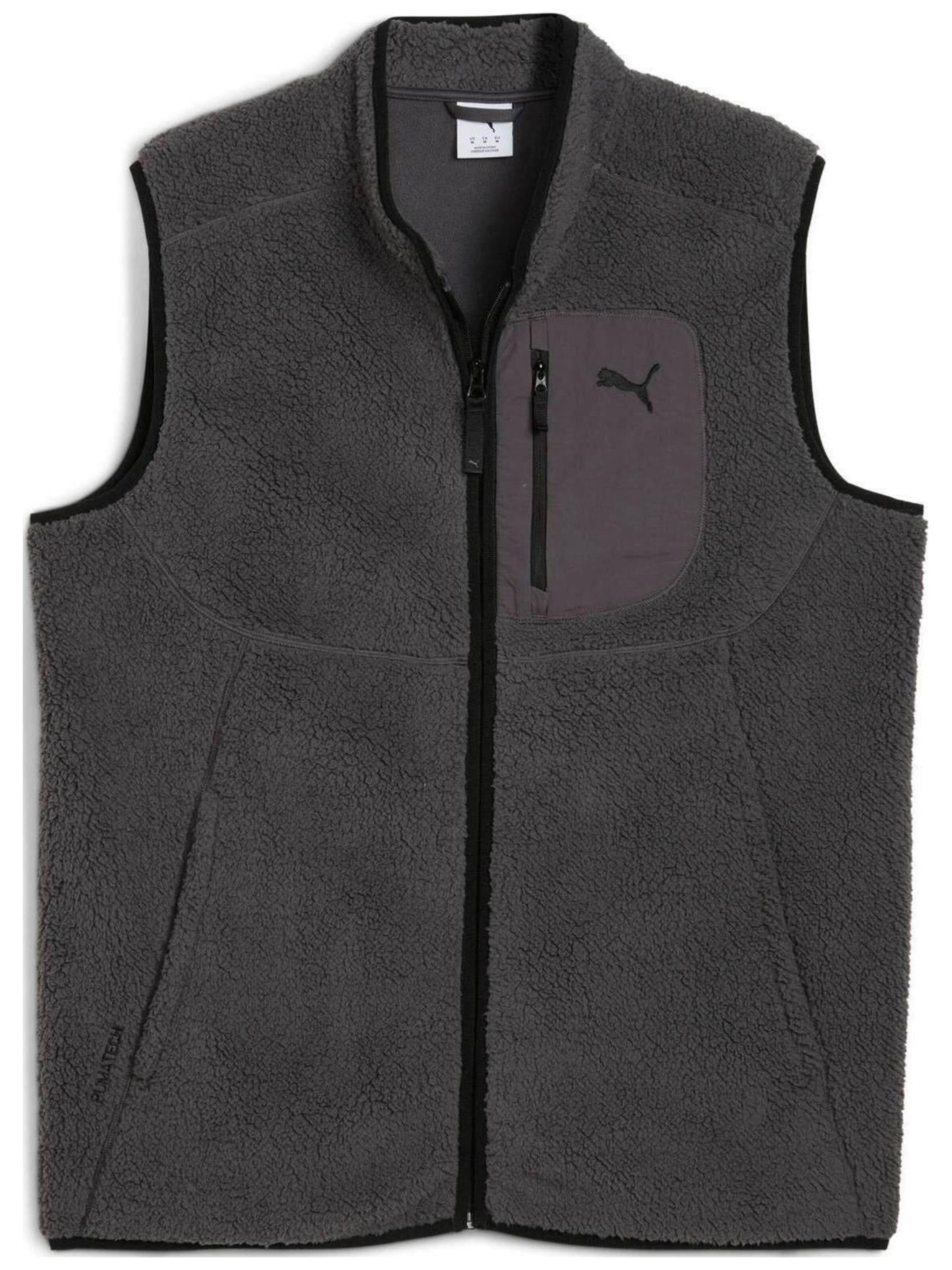 Gilet 'Puma tech Winterized Gilet' di PUMA in grigio: frontale