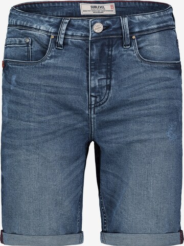 Sublevel Jeans in Blauw: voorkant