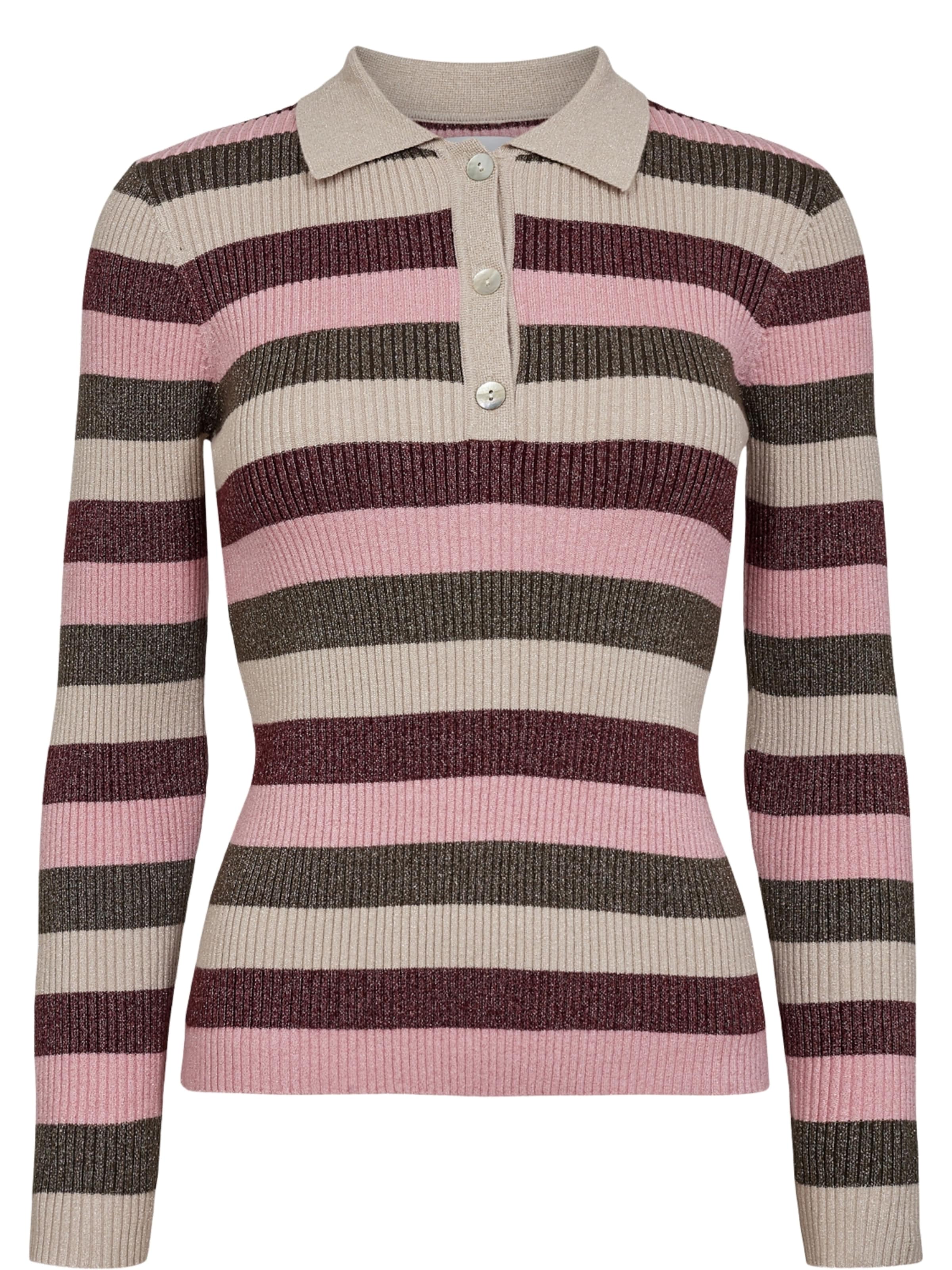 NÜMPH Pullover 'MORAS' in Grau: Vorderseite