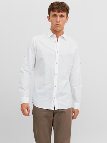 JACK & JONES Regular Fit Skjorte i hvid