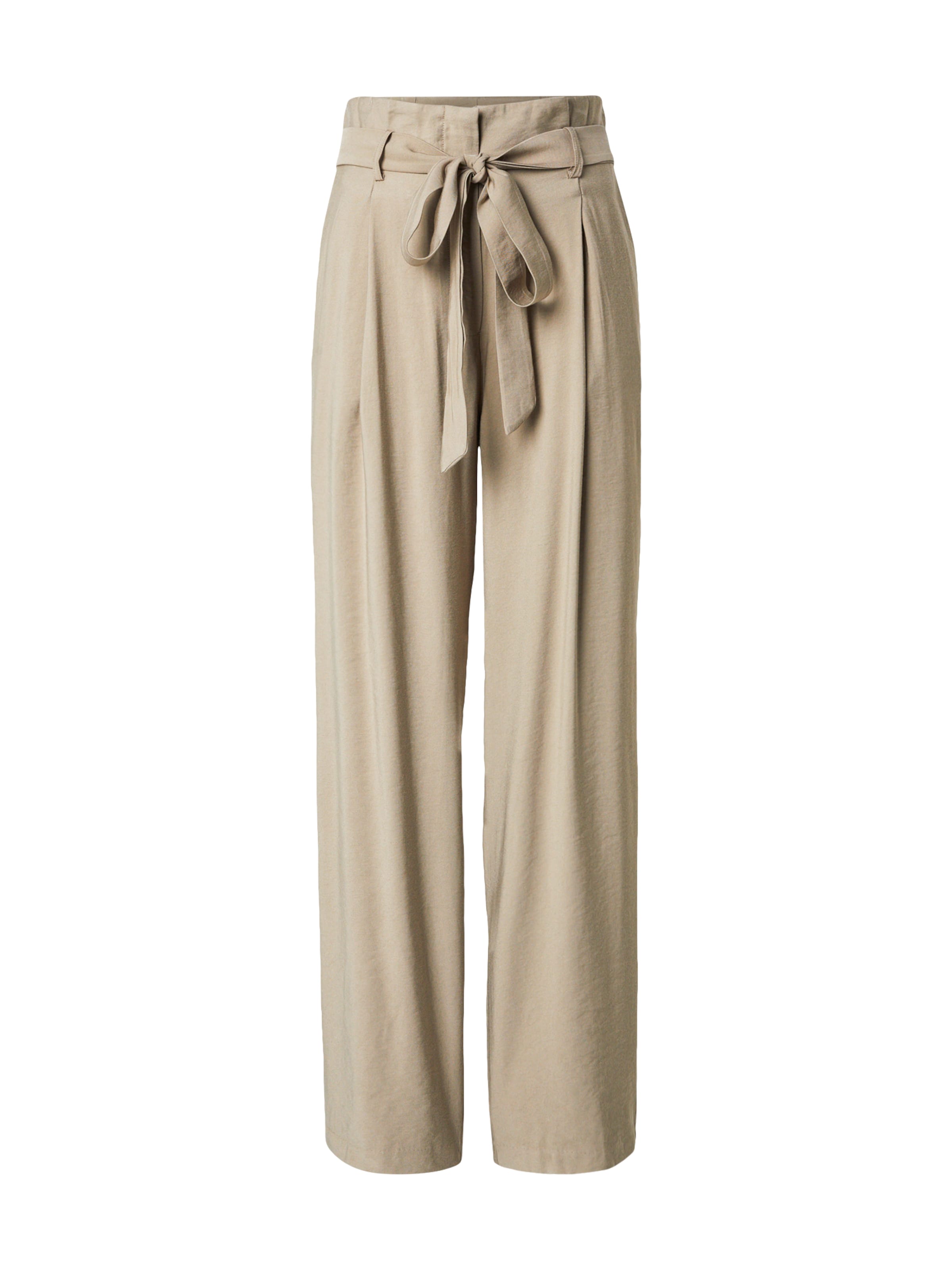 Pantalon à pince ABOUT YOU en beige : devant