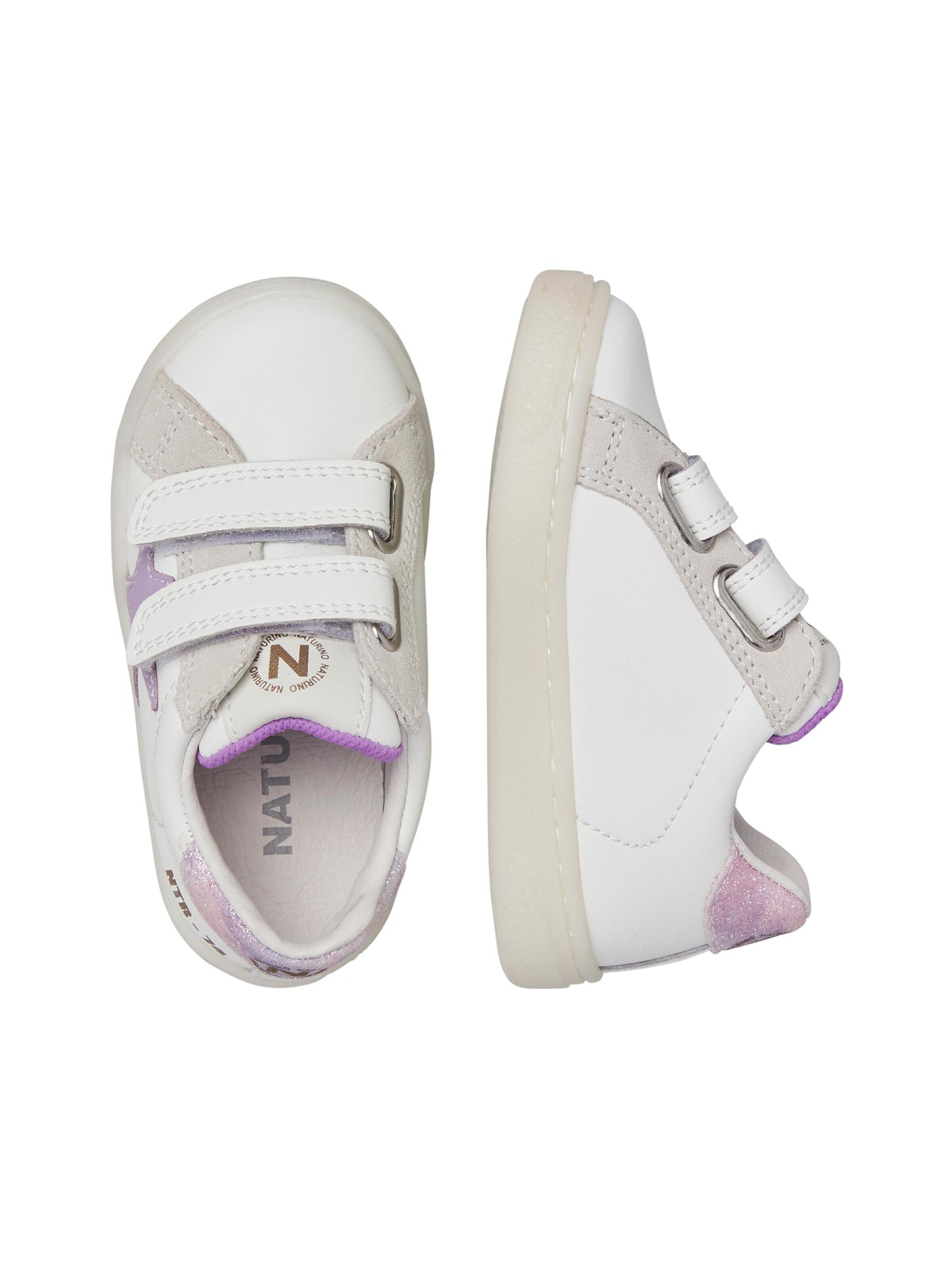 NATURINO Sneakers 'Pinn' in Wit