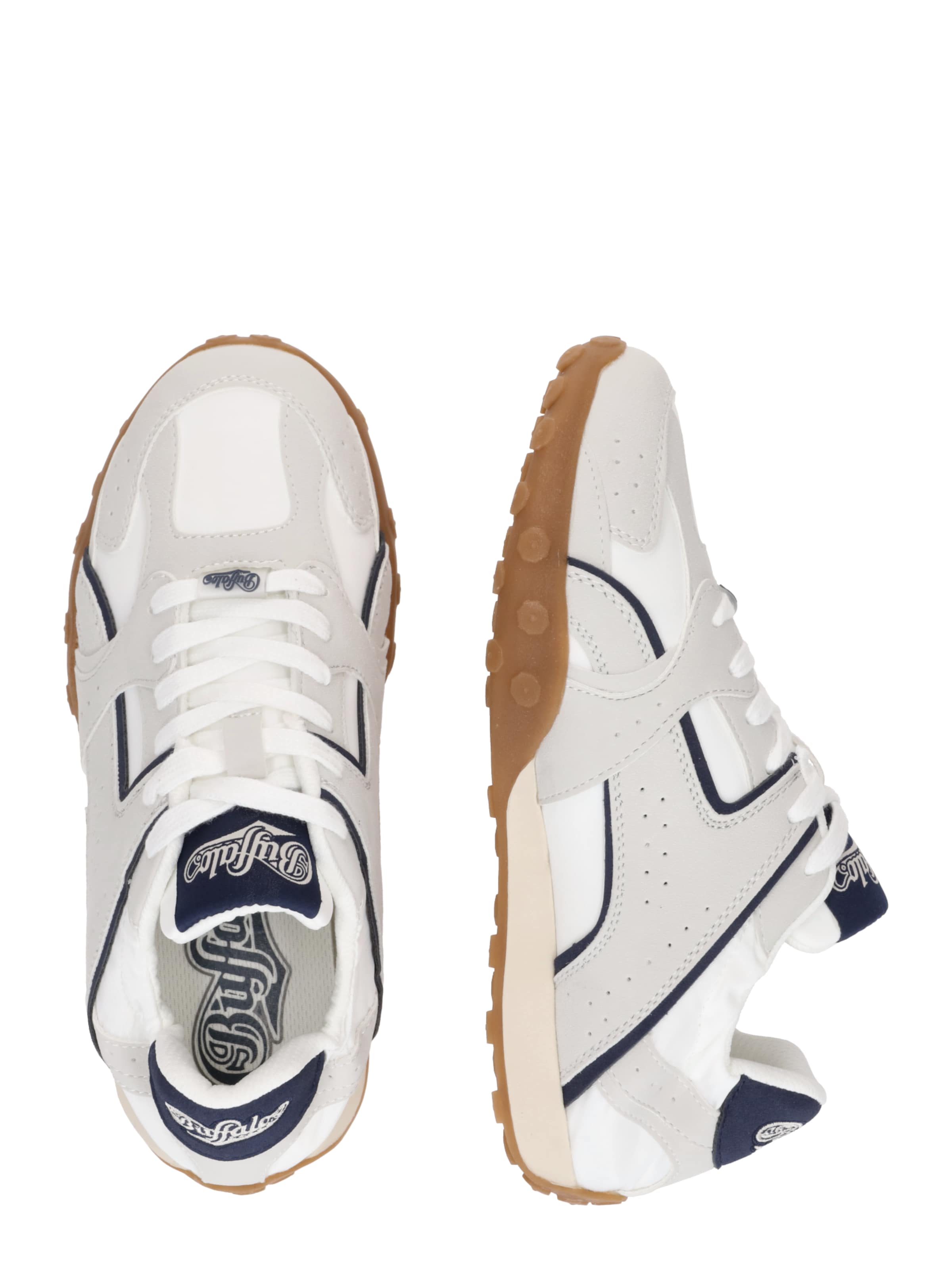 BUFFALO Trampki niskie 'Azura' w kolorze biały