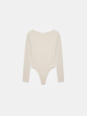 Body a camicia di Dilvin in beige