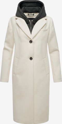 Cappotto di mezza stagione 'Kekstraum 14' di NAVAHOO in bianco: frontale