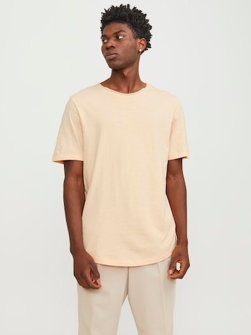 JACK & JONES Póló 'JJEBasher' - narancs: elől