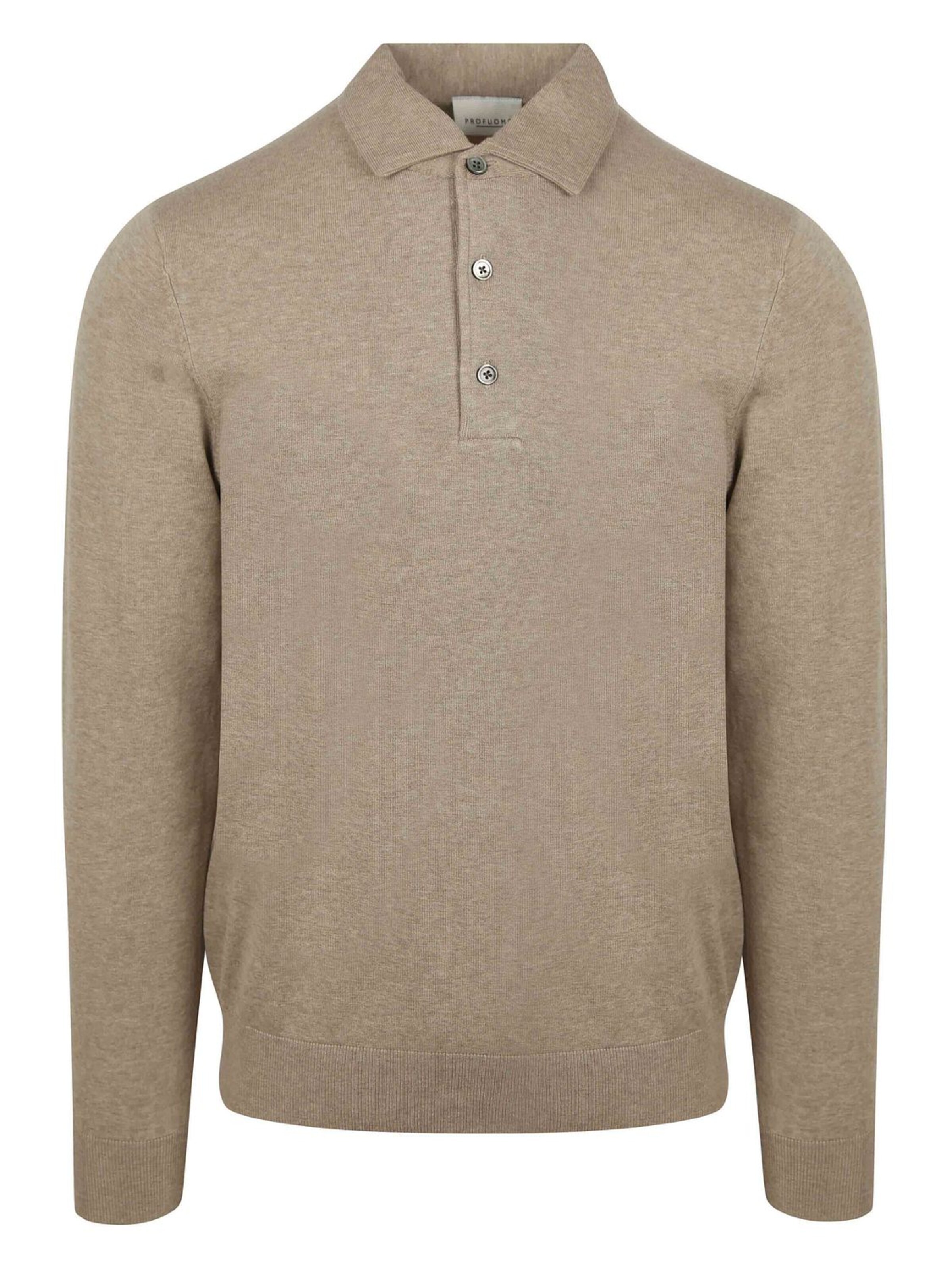 Profuomo Pullover‌‌‌‌ in Beige: Vorderseite