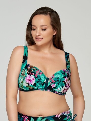 Marc & André Balconette Bikini Top in Green