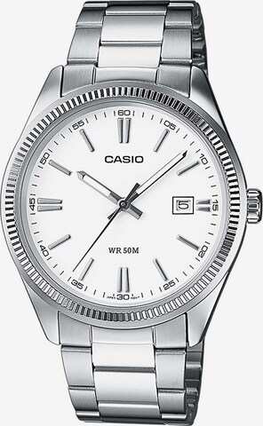 CASIO Analog Watch in Silver: front