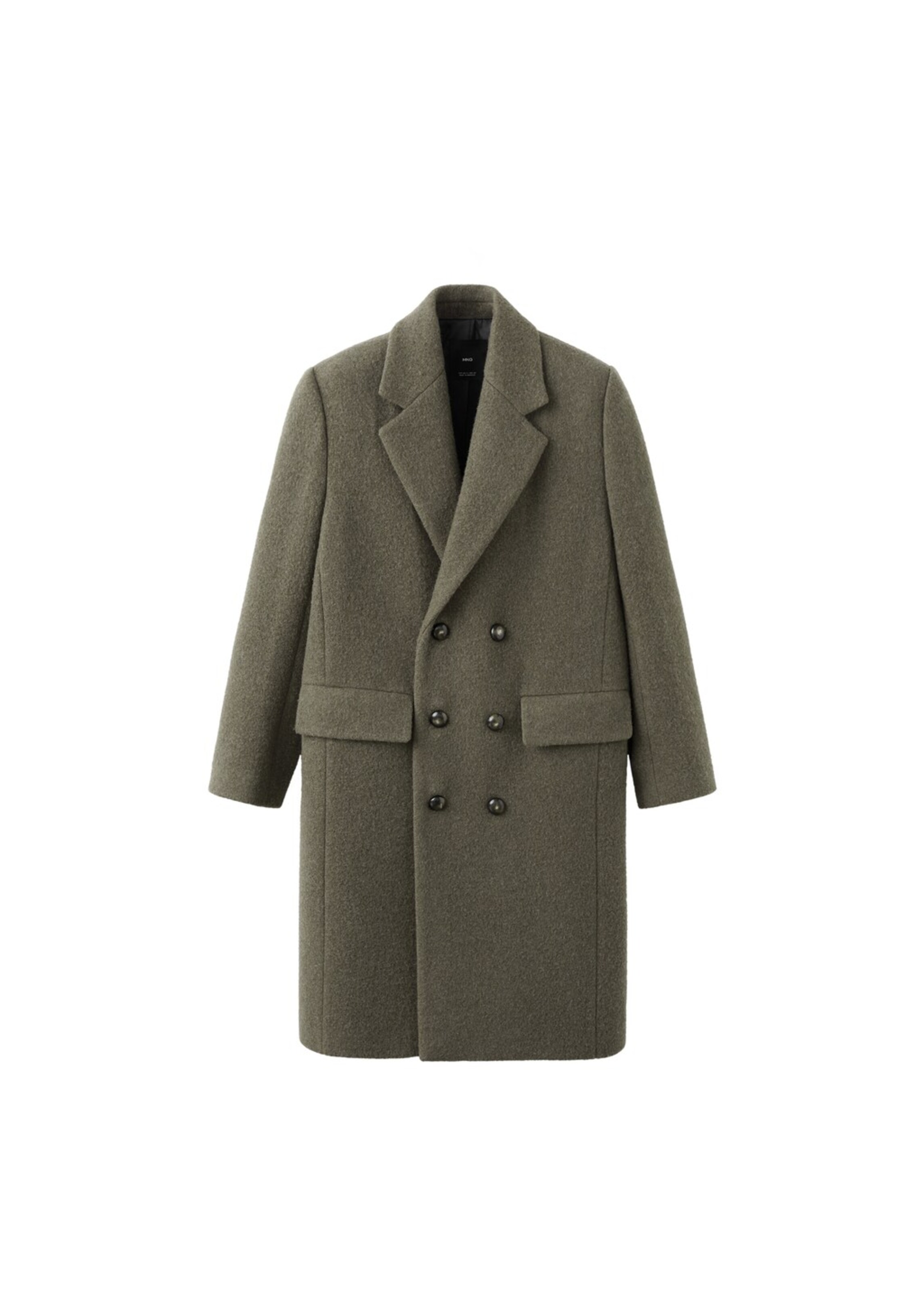 MANGO Between-Seasons Coat 'Miux' in Olive, Item view