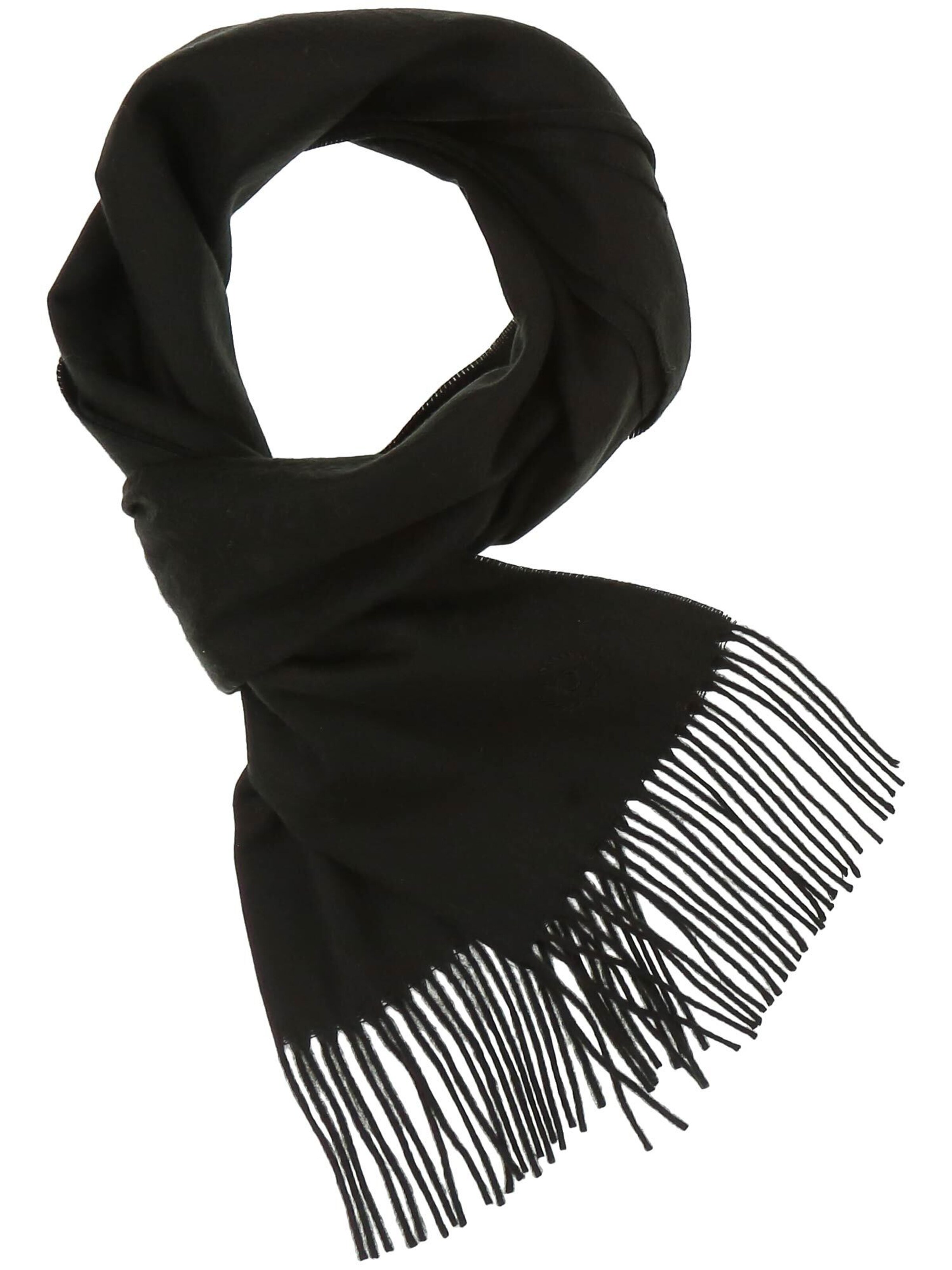 bugatti Schal in Schwarz