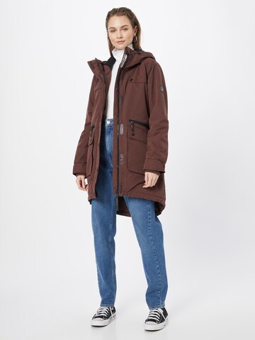 Alife and Kickin Winter parka 'CharlotteAK' in Brown