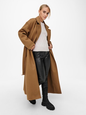 ONLY Between-Seasons Coat 'Emma' in Brown