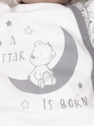 Baby Sweets Schlafanzug 'A star is born' in Weiß