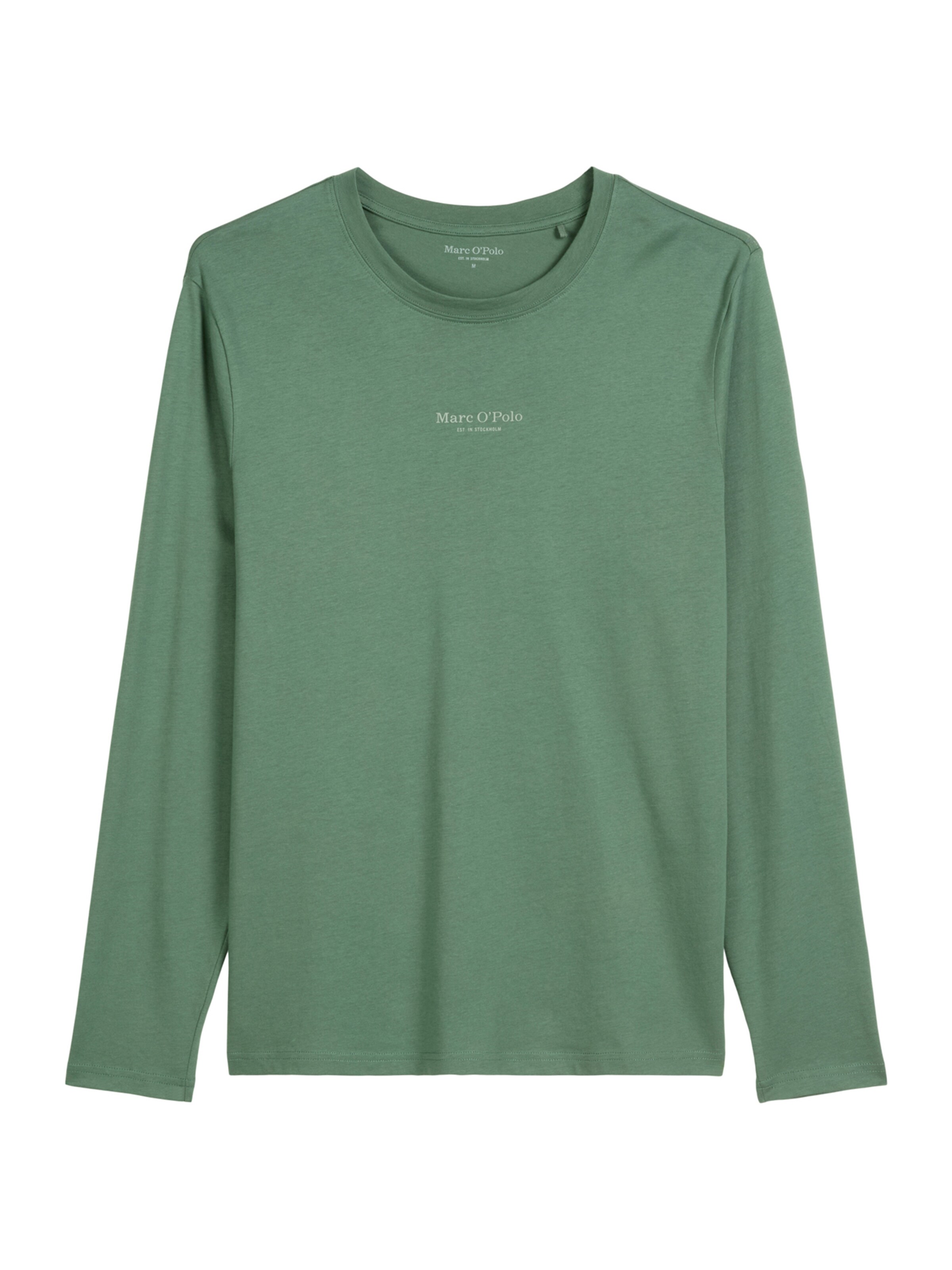 Marc O'Polo Shirt ' Mix N Match Cotton ' in Groen: voorkant