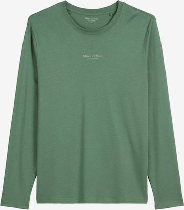 Marc O'Polo - Camiseta ' Mix N Match Cotton ' en verde: frente