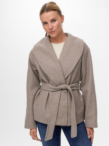 VERO MODA Overgangsfrakke 'VMANNE BERGEN' i brun: forside