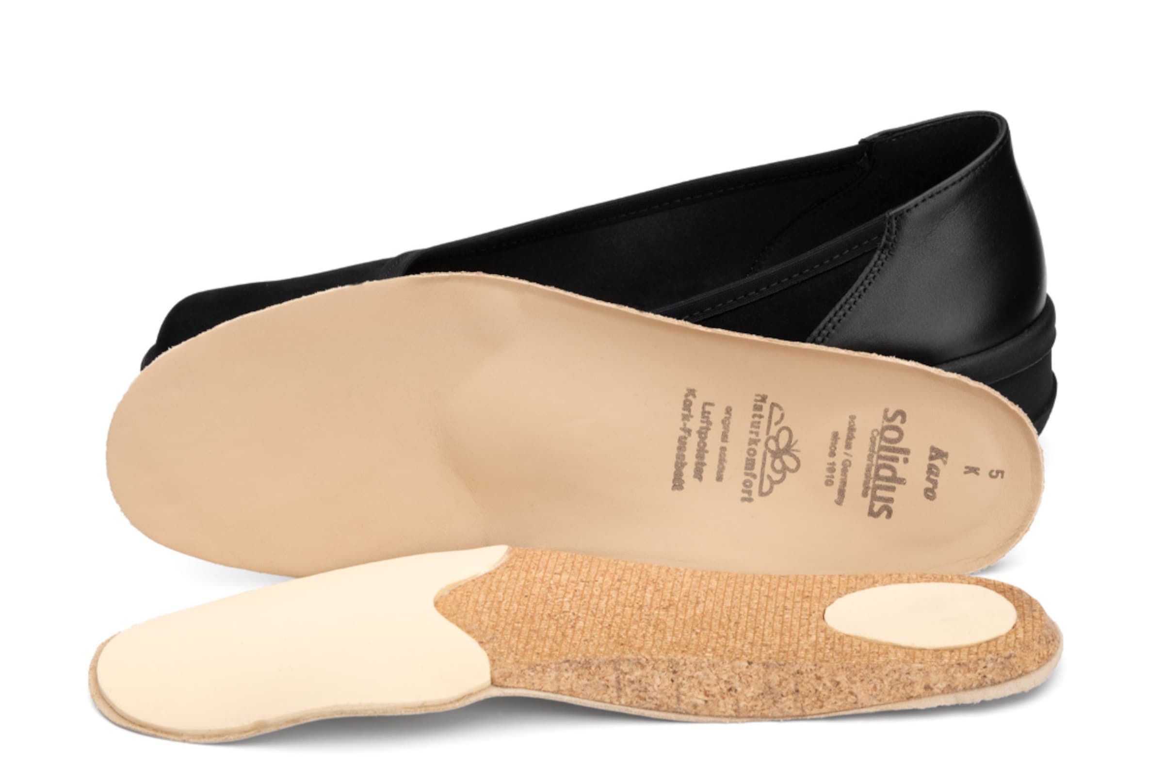 SOLIDUS Ballerina in Schwarz